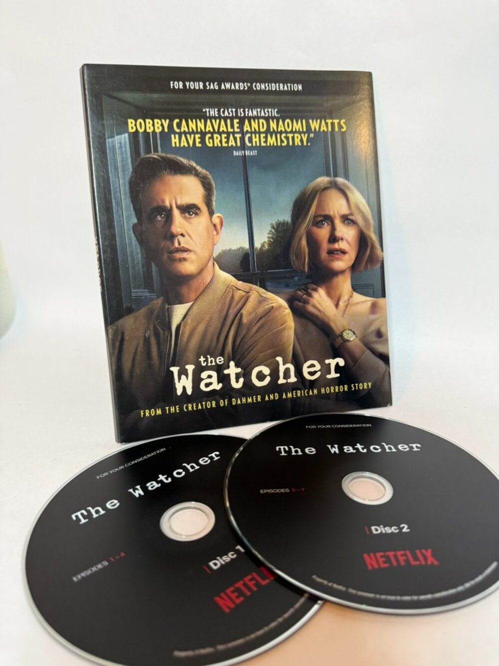 The Watcher - RARE Netflix DVD Set! SAG Award Consideration FYC Screener